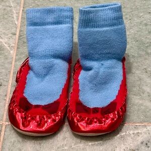 Hanna Andersson Special Edition Wizard of OZ Toddler Slippers Size 5-7